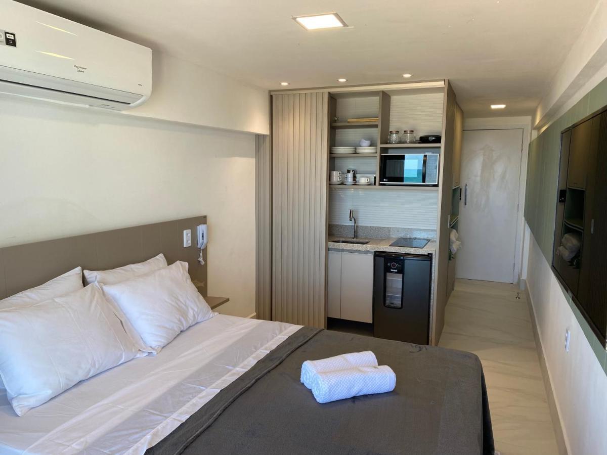Apartment Flat A Beira Mar Com Varanda Em Frente As Piscinas Naturais