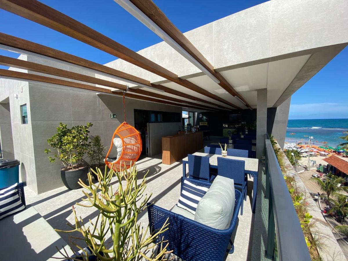Flat A Beira Mar Com Varanda Em Frente As Piscinas Naturais Apartment Ipojuca